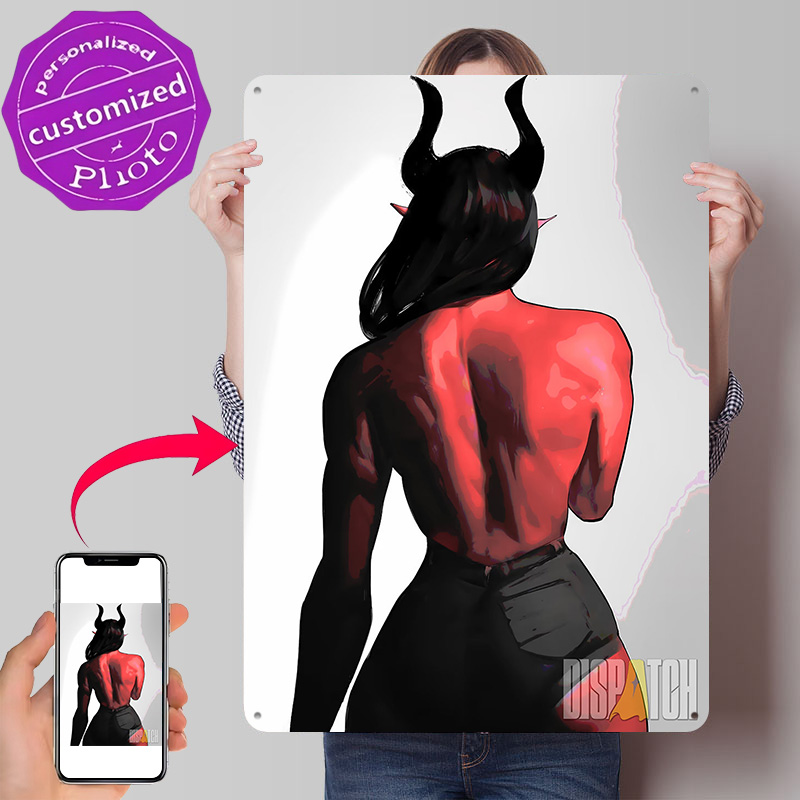 Women Accessories Poster - Czerwona Demonica z Czerwonej Skóry, Widok