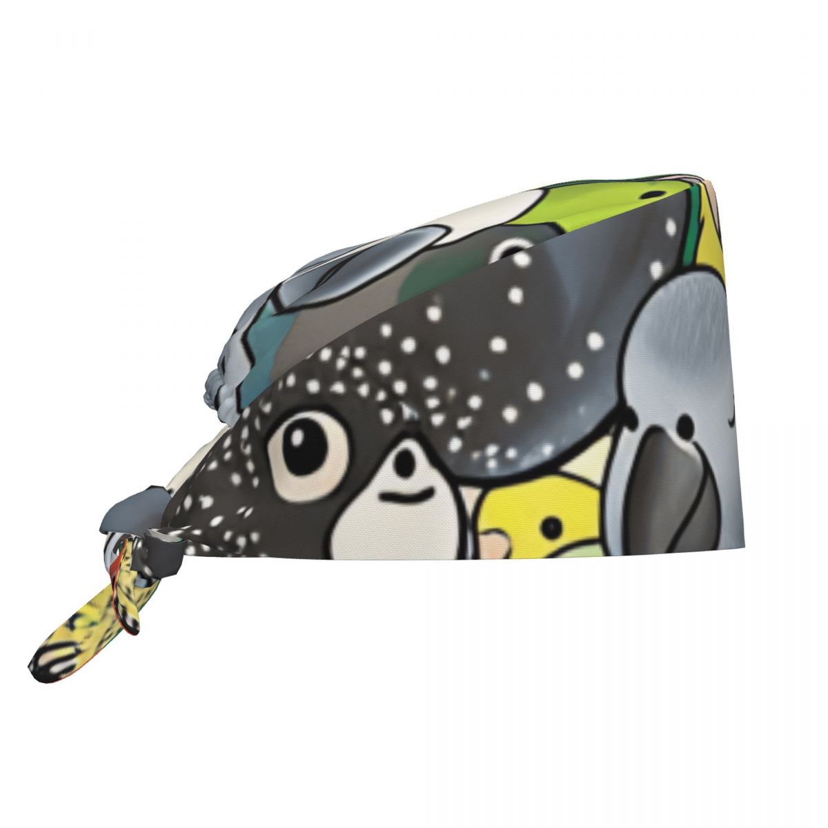 Women Accessories Poster - Czapki medyczne Parrot Party Poster, czepki