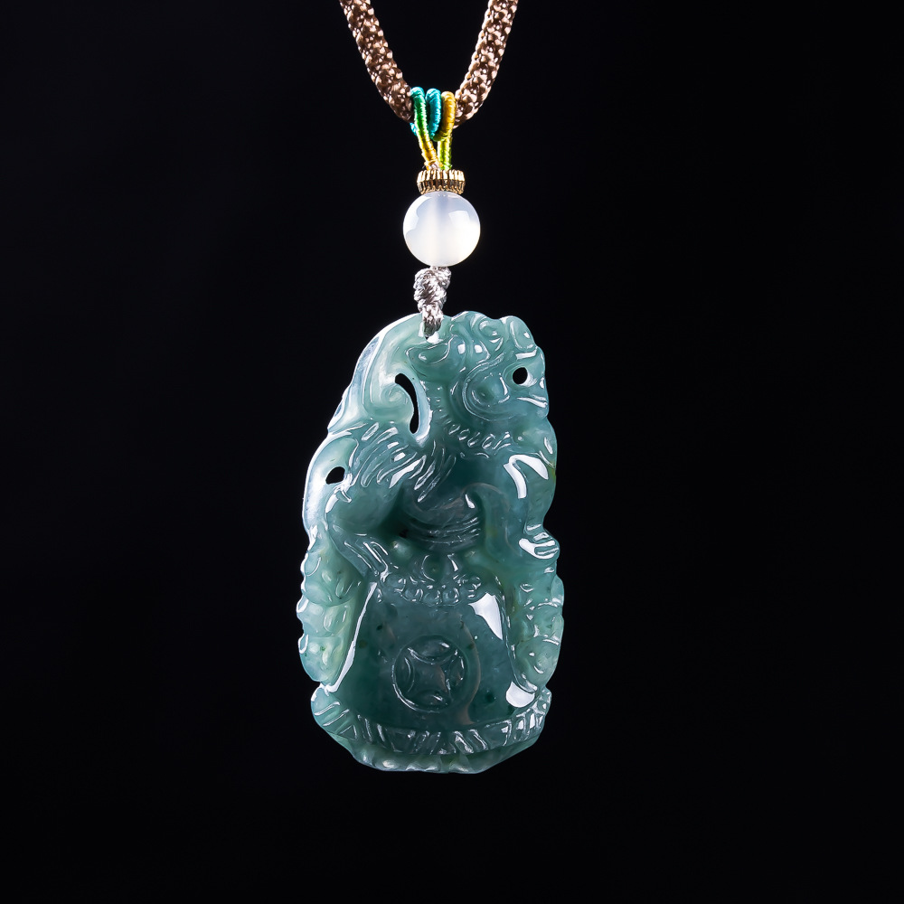 Wisiorek Pixiu z jadeitu birma – Women'S Accessories Designer recenzja i cena