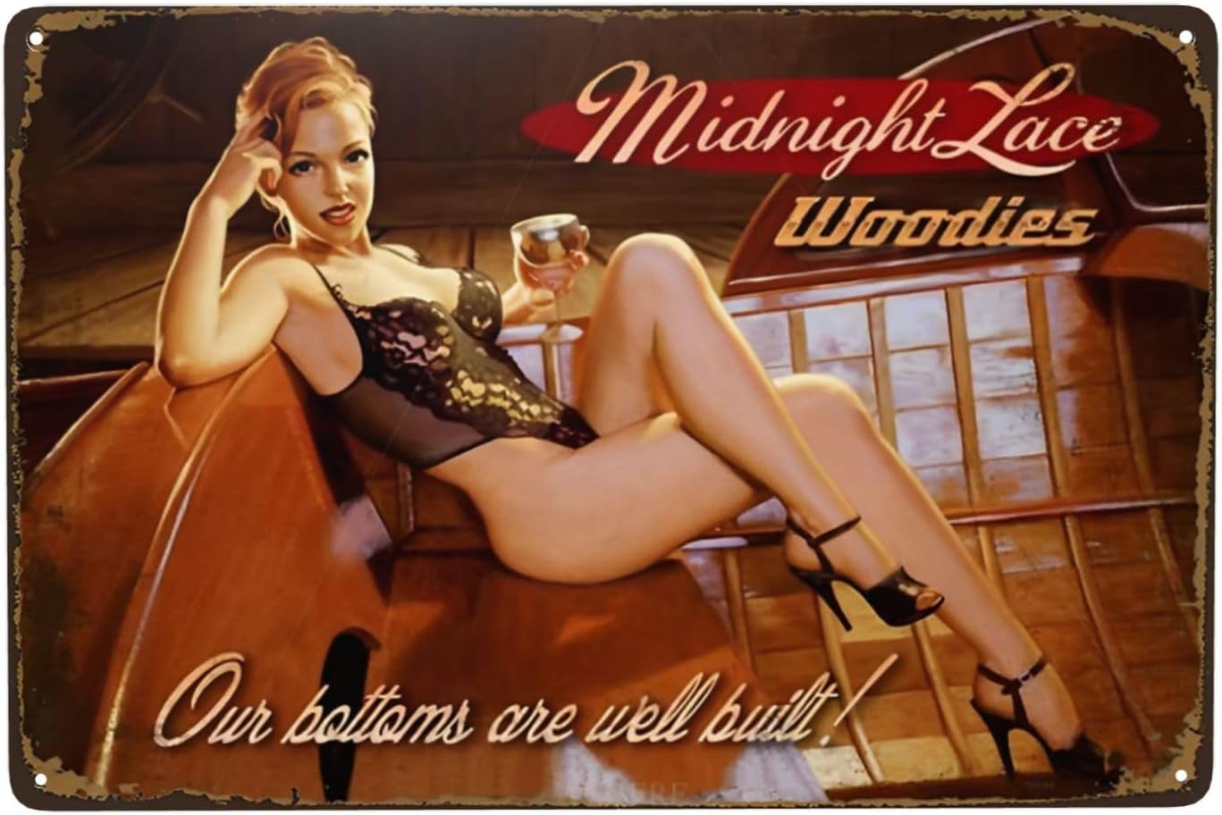 Midnight Lace Woodies Pin up G – Women Accessories Poster recenzja i cena