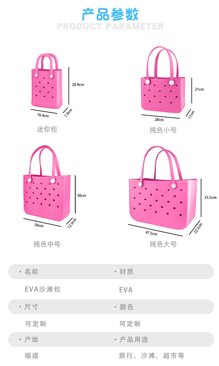 Damska, duża, gumowa torba pla – Women Accessories Bag recenzja i cena