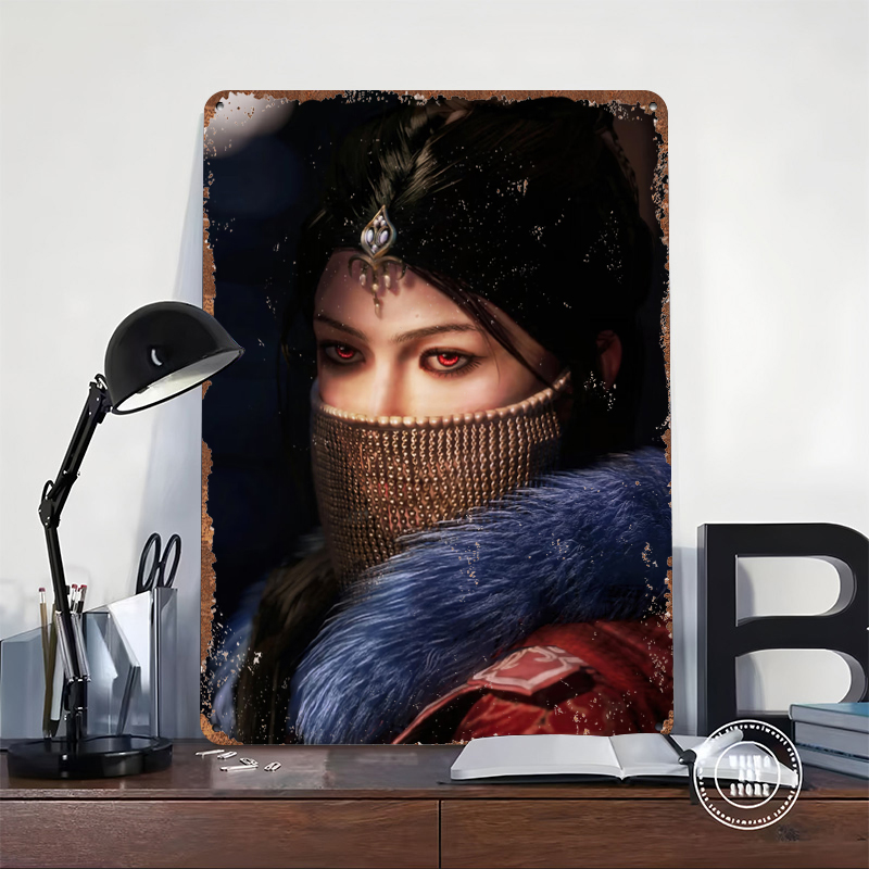 Tajemnicza Kobieta z Czerwonym – Women Accessories Poster recenzja i cena