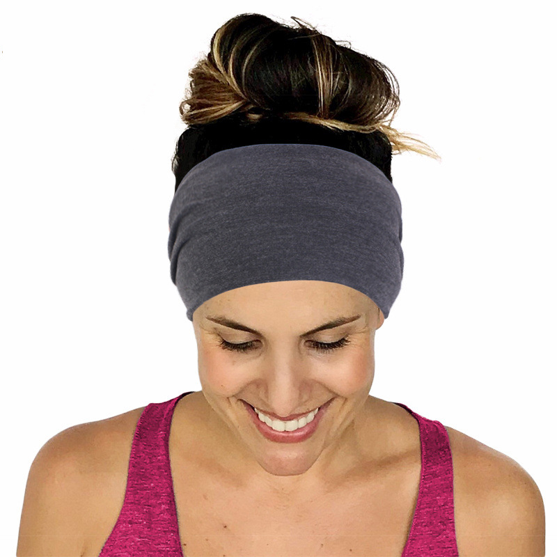 Jednokolorowa opaska na głowę  – Women'S Running Accessories recenzja i cena